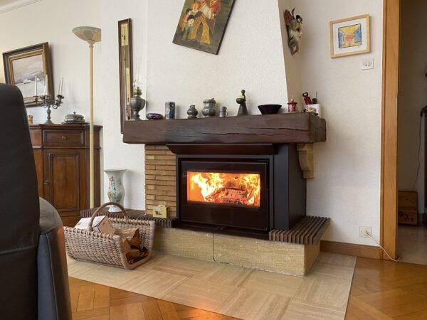 Remasteriser sa cheminée existante à Pelissanne.