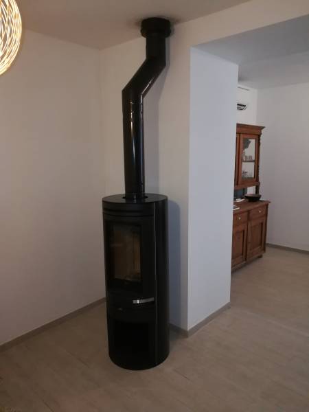 Poêle à bois EDILKAMIN by Cheminées conception