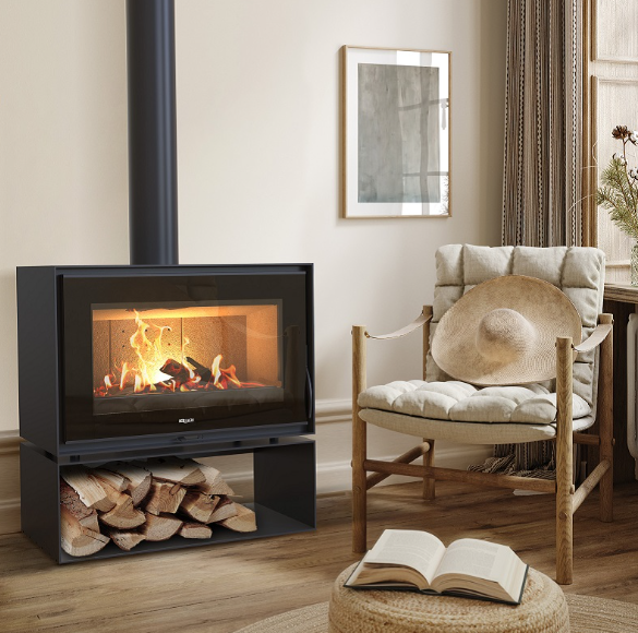 poêle à bois et granulés